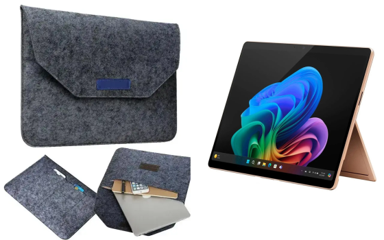 Сумка Wool із войлока для планшета Microsoft Surface Pro 8, Pro 9 Київ