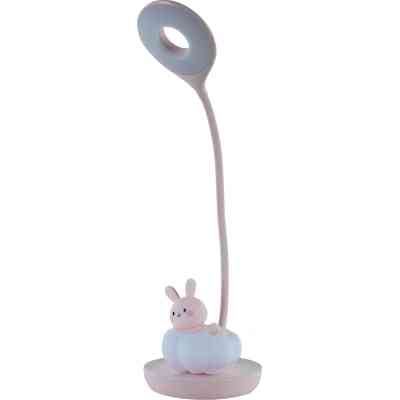 Настольная лампа Kite Cloudy Bunny LED с аккумулятором, розовая (K24-493-1-2) Винница