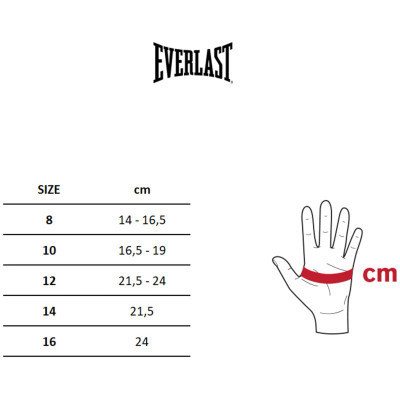 Боксерские перчатки Everlast Powerlock 2 Pro Lace 896910-70-314 чорний 14 oz (009283609122) Винница - изображение 2