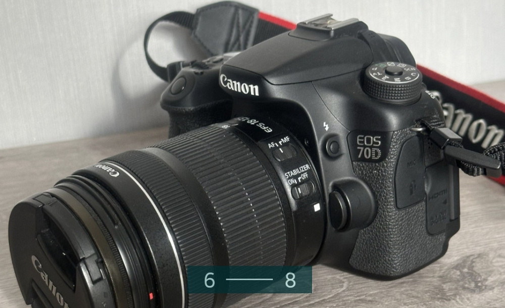 Фотоаппарат Canon 70D c Обьективом 18-135mm. Киев - изображение 4