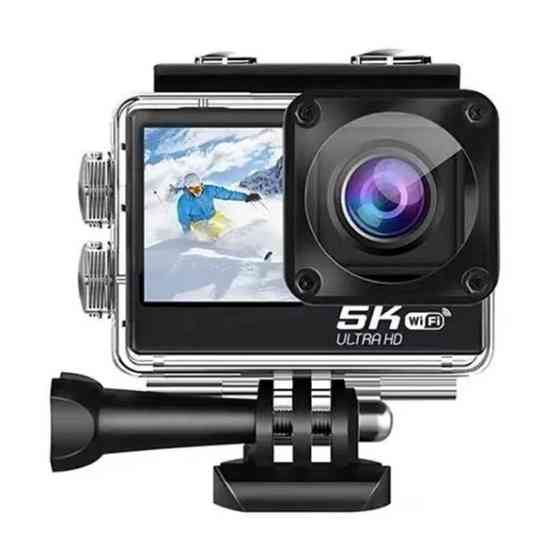 Портативная экшн камера F302AATR Full HD 5K Wi-Fi с пультом ДУ Винница