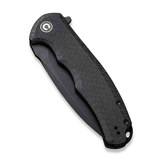 Ніж складаний туристичний Civivi Praxis, (9.5 см) 9Cr18MoV / G10 чорний Київ