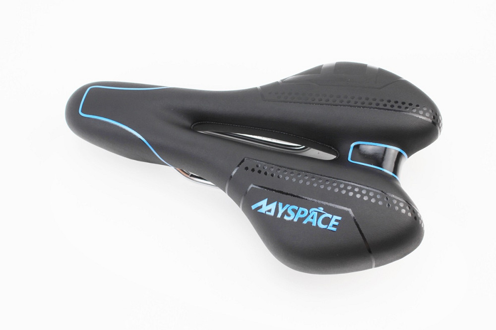 Сидіння MTB 270x160мм, чорно-синє MYSPACE Київ - фото 1