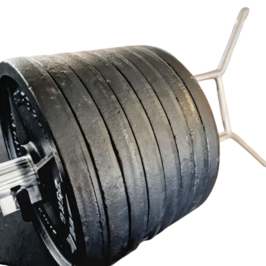 Гриф треп олімпійський York Fitness для станової тяги 213см 50мм з підставкою Київ - фото 9