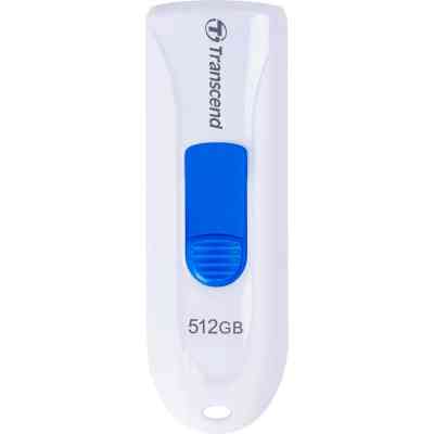 USB флеш накопитель Transcend 512GB JetFlash 790 White USB 3.1 (TS512GJF790W) Винница