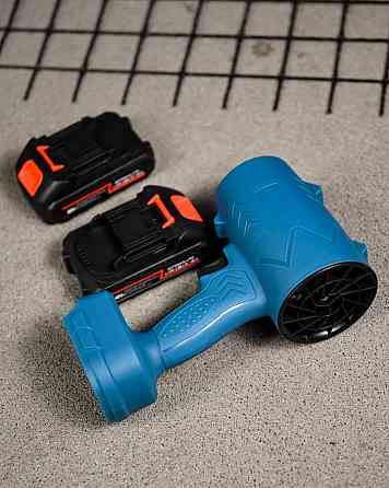 Аккумуляторная воздуходувка ветродуйка в кейсе, 2 АКБ 48V ТР6535 Одесса