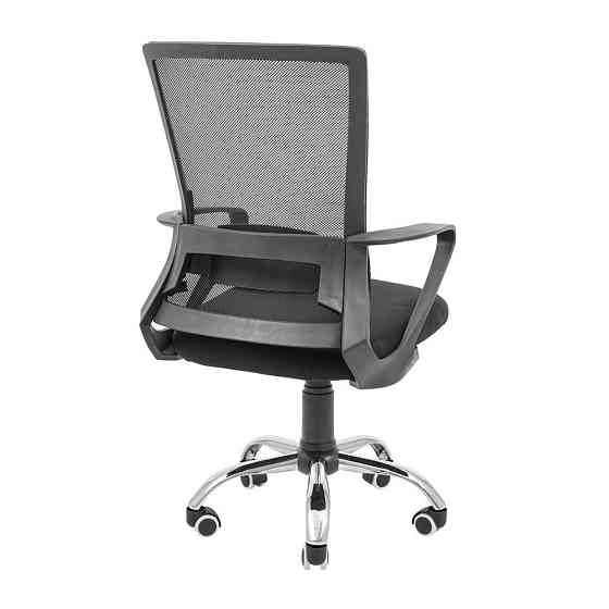 Офисное кресло руководителя Richman Robin Piastra Хром Черный Днепр