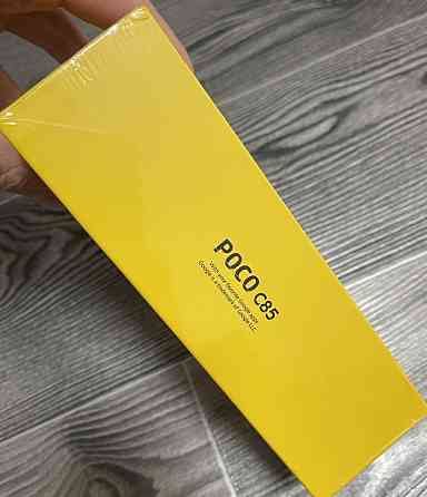 POCO C85 6/128GB NFC Black Новый в пленке! Глобальная версия. Харьков