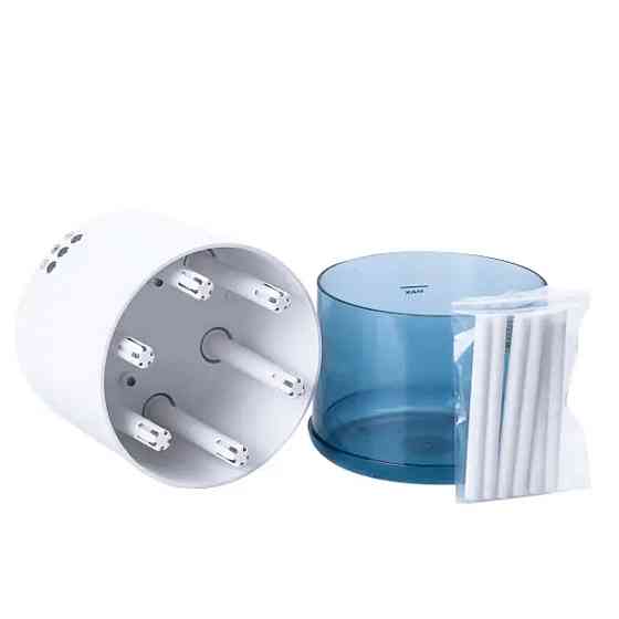 Happy Life Зволожувач повітря з RGB-підсвічуванням і синхронізацією з музикою 800 мл, білий Киев