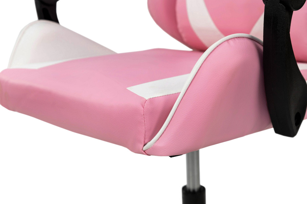 Крісло геймерське Слім, рожевий/білий Київ - фото 5