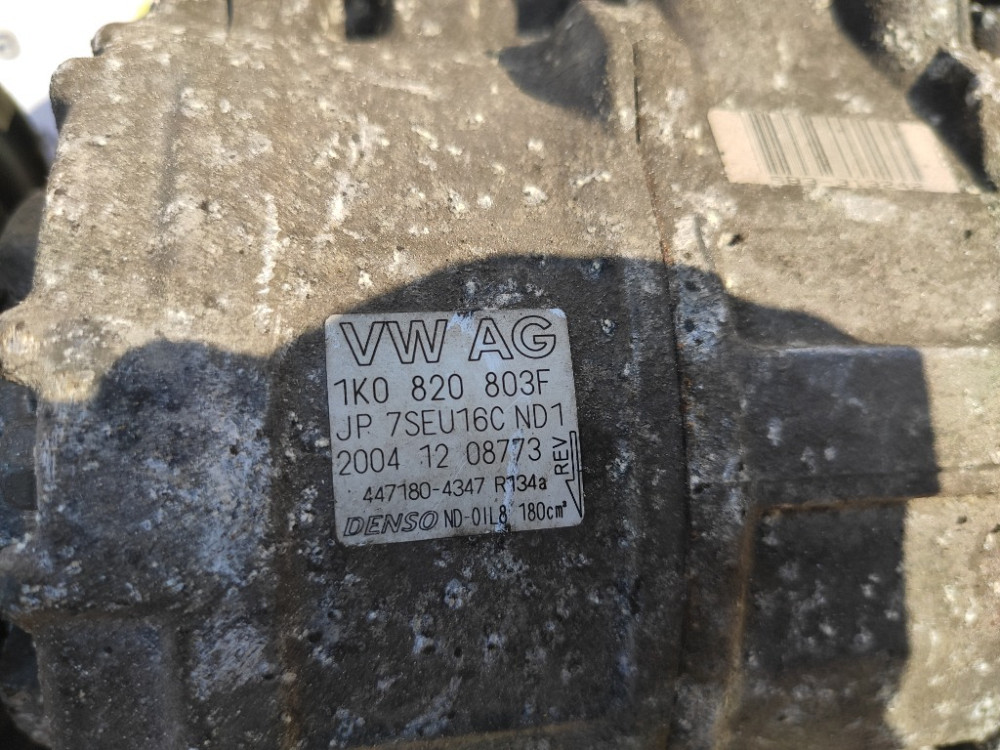 Компресор кондиціонера VW Golf VI 2008-2012 (1K0820803F) Ковель - фото 2
