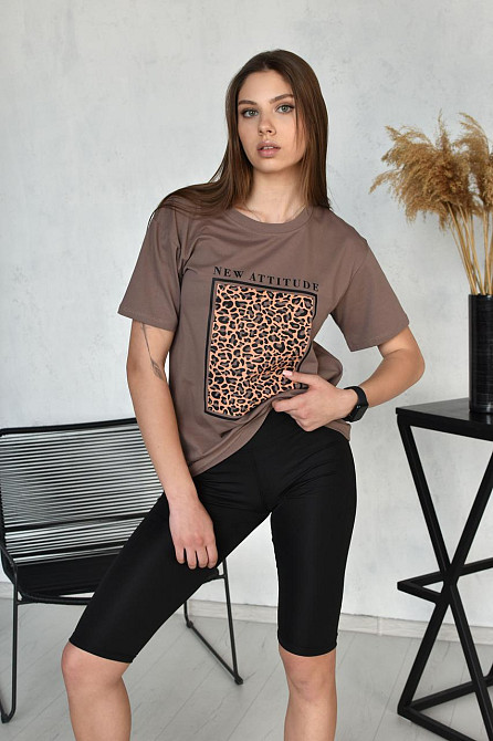 Спортивний костюм з принтом леопард Power Київ - фото 4
