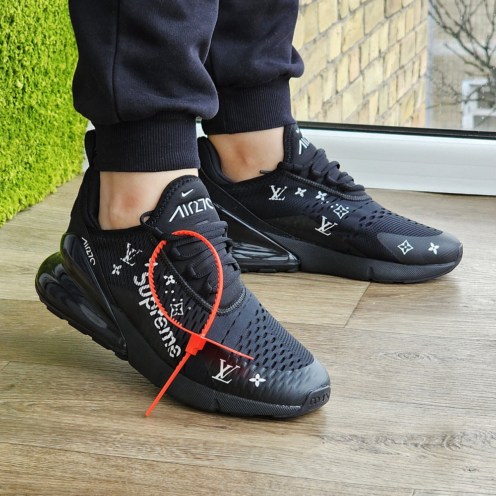 Кроссовки Nike 270 Мужские Черные Найк с Амортизацией Тканевые Сеточка Летние (размеры: 41,42,43,44,45) - 110 Днепр - изображение 7