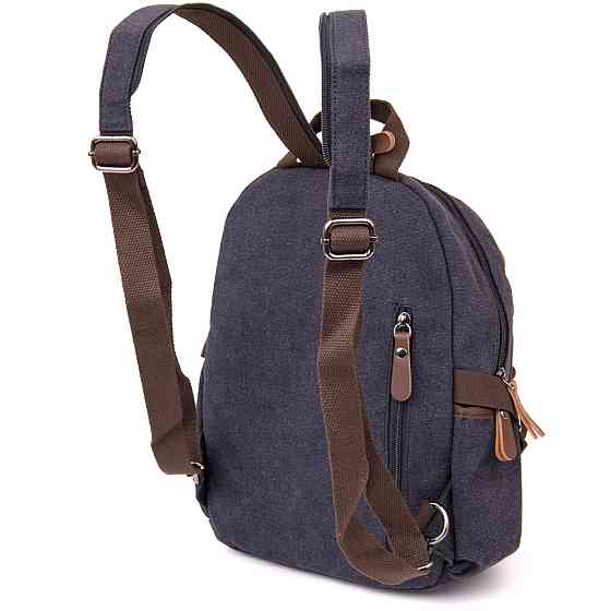 Рюкзак текстильний унісекс Vintage 20600 Чорний Київ