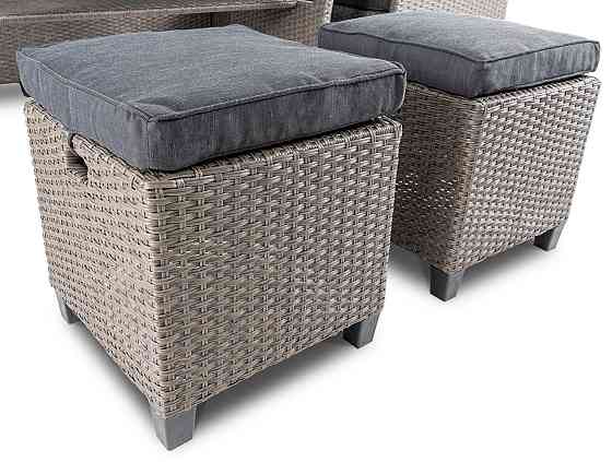 Набір садових меблів Di Volio Livorno Сірий/Графітовий Киев