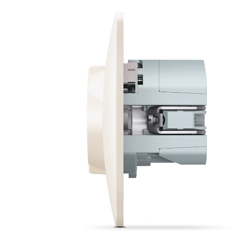 BINERA крем Розетка внутрішня 1-а +2USB із заземленням Videx Житомир - изображение 6