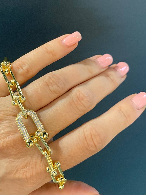Браслет Tiffany позолота 18 К Одесса - изображение 9