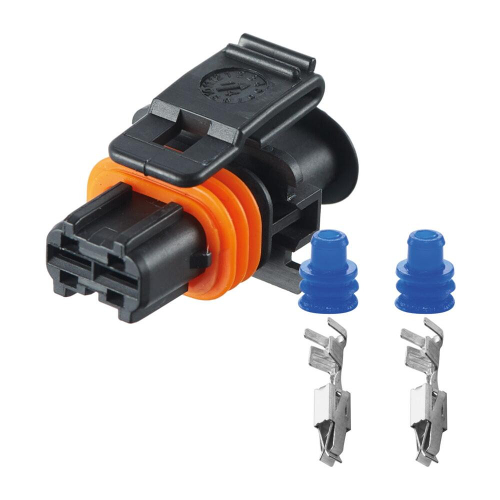 Роз'єм конектор 2-кон., Генератор, Топл, Форсунка, Датчики, 1928403137, 1928404072, Bosch Buick, Cadillac, Chevrolet, Daewoo Київ - фото 1