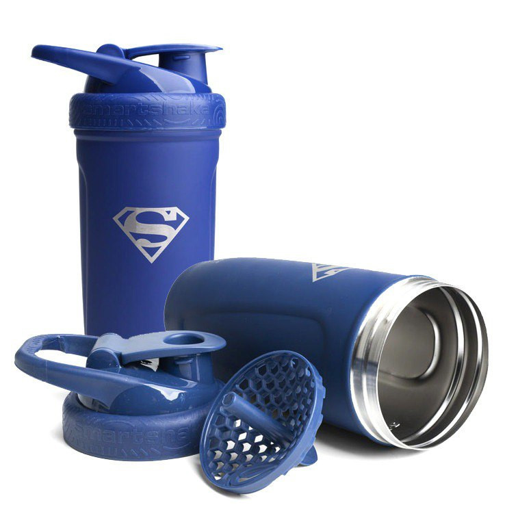 Шейкер спортивный для води и спортивного питания SmartShake Reforce 900ml DC Superman Киев - изображение 2
