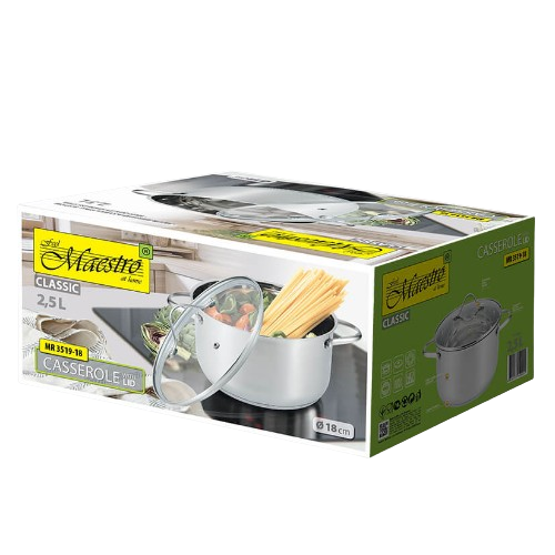 Каструля 2,5л d18см MR-3519-18 Maestro Житомир - фото 5