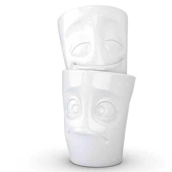 Набор чашек Tassen Оптимизм и Мечтатель (2 чашки по 350 мл) фарфор Белый Киев