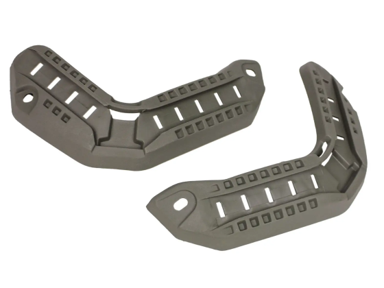 Рельсовое крепление на шлем каску FAST Планка Оливковый Киев