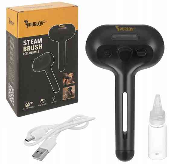 Щетка паровая для расчесывания домашних животных Purlov (26905) Нововолынск