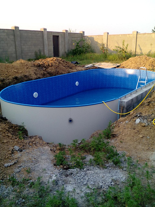 Басейн швидкозбірний овальний IBIZA (Ібіца) 5 х 11 х 1.5 метра стаціонарний Київ - фото 6