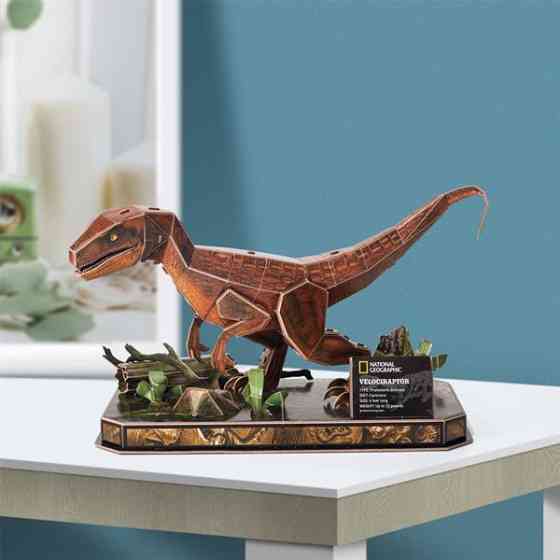 3D пазл CubicFun National Geographic Dino Велоцираптор (DS1053h) Харків