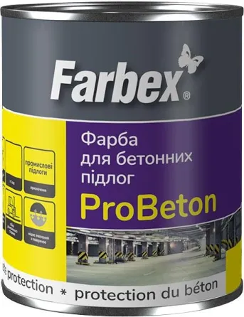 Фарба для бетонної підлоги FARBEX ProBeton сірий 2.8 кг Киев