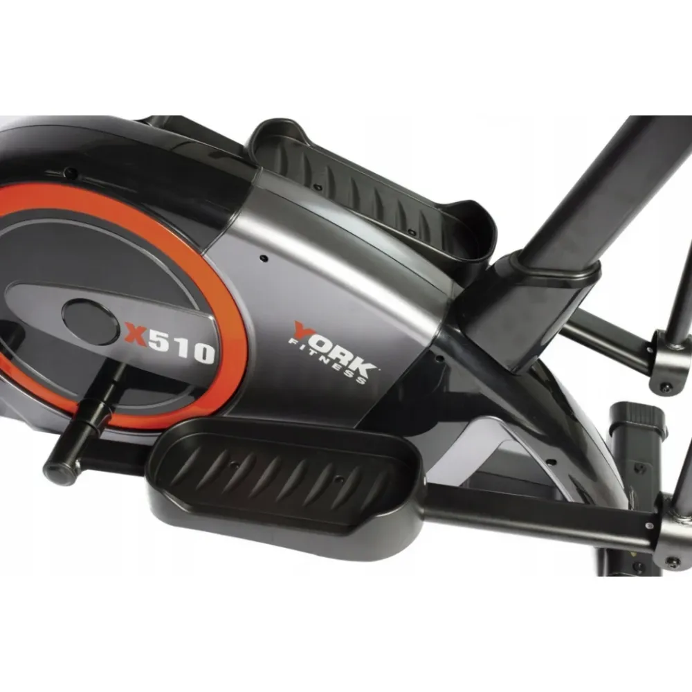 Орбитрек электромагнитный York Fitness X510 черний с красным Киев - изображение 5