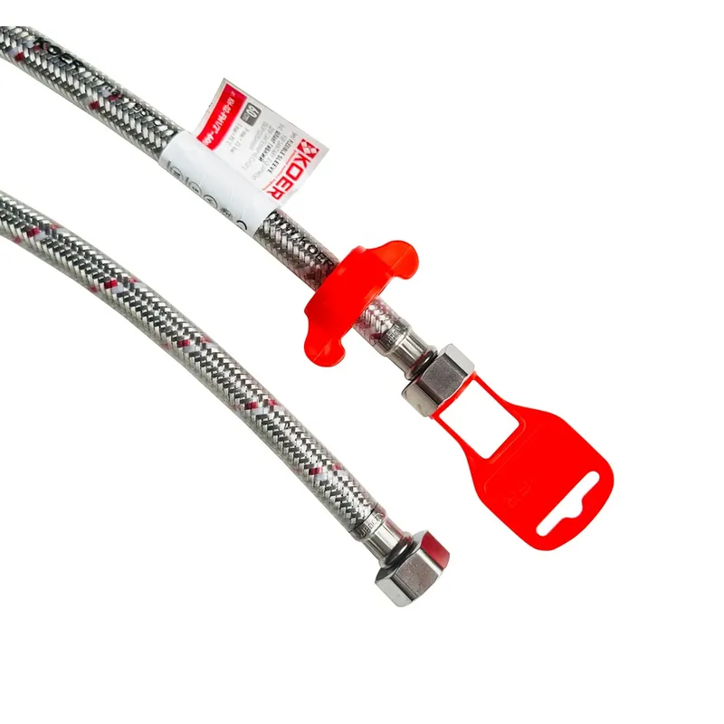 Гнучка підводка в силіконовій оболонці Koer KH-02-FF1/2"-1200 (KR3518) Київ - фото 1