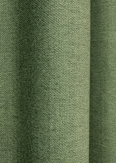 Комплект готовых штор VR-Textil Шенилл однотонный № 1684ш Зеленый 150х270 см 2 шт (33-0588) Киев - изображение 8