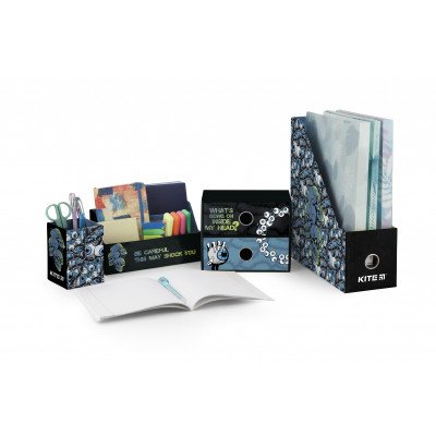 Настольный набор Kite 4 предмета, картон (K22-357-01) Винница - изображение 1