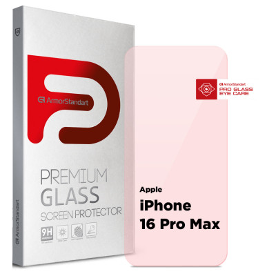 Стекло защитное Armorstandart Pro Eye Care Apple iPhone 16 Pro Max (ARM80306) Винница - изображение 1