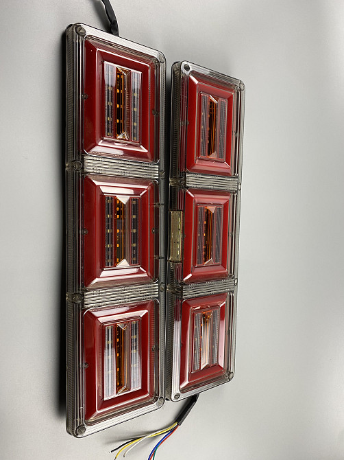 Задній світлодіодний LED ліхтар універсальний, задня фара додаткове світло 39 діодів Мукачево - фото 6