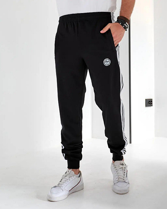 Чоловічі завужені штани Adidas,трикотаж Суми - фото 1