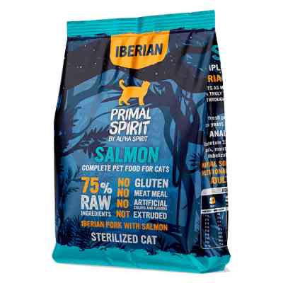 Сухой корм для кошек Alpha Spirit Primal Iberian Salmon 1 кг (8436586311469) Винница