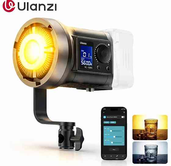 Видеосвет Ulanzi VL-120 Bi-Color 120W | Bowens | CRI95+ | Гарантия. Харьков