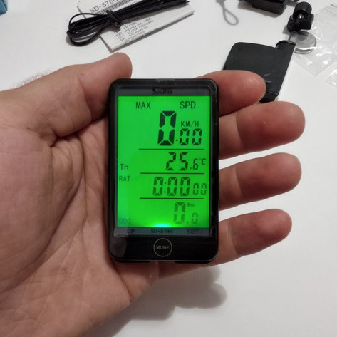 Велокомпьютер SD-576C беспроводной с подсветкой экрана JE-97 Львов - изображение 4