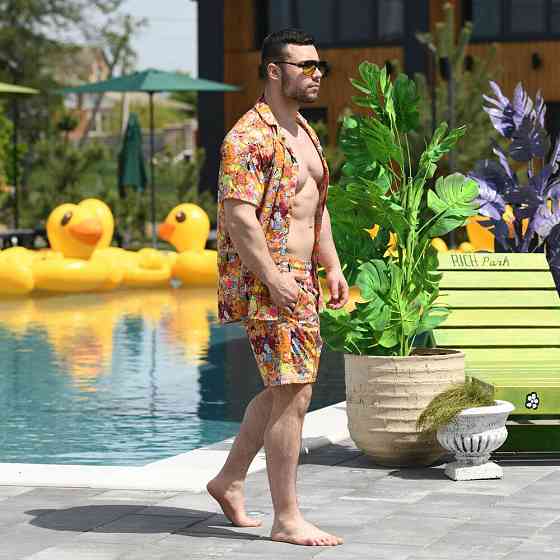 Пляжні шорти чоловічі Pobedov Vocation Multiki Київ