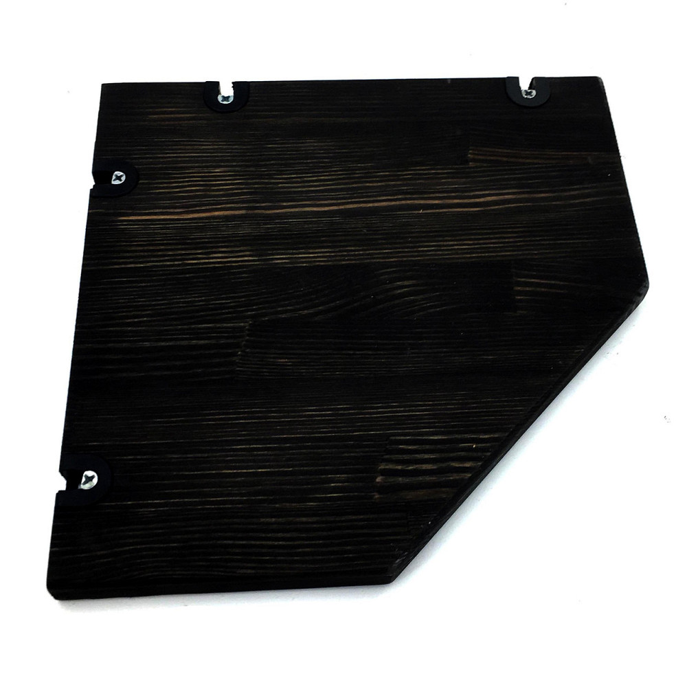 Угловая настенная полка 