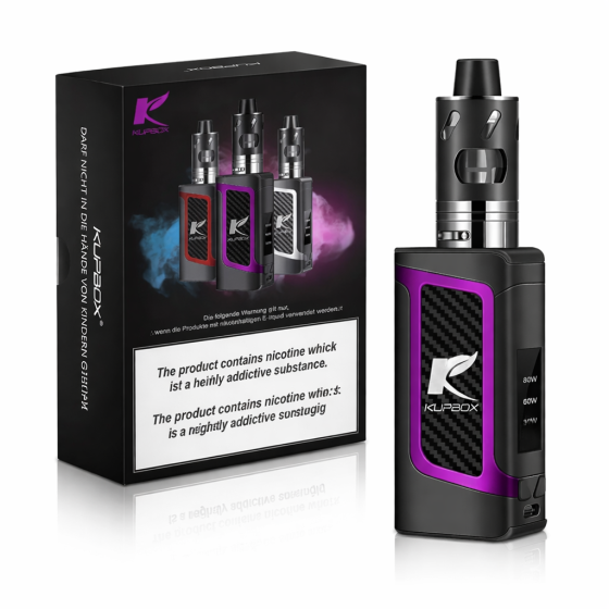 Уцінка Вейп Мод Бокс електронний модуль Kupbox Vape 80W, дисплей, з Оригінальним комплектом акумуляторна батарея 2000 мАг Київ