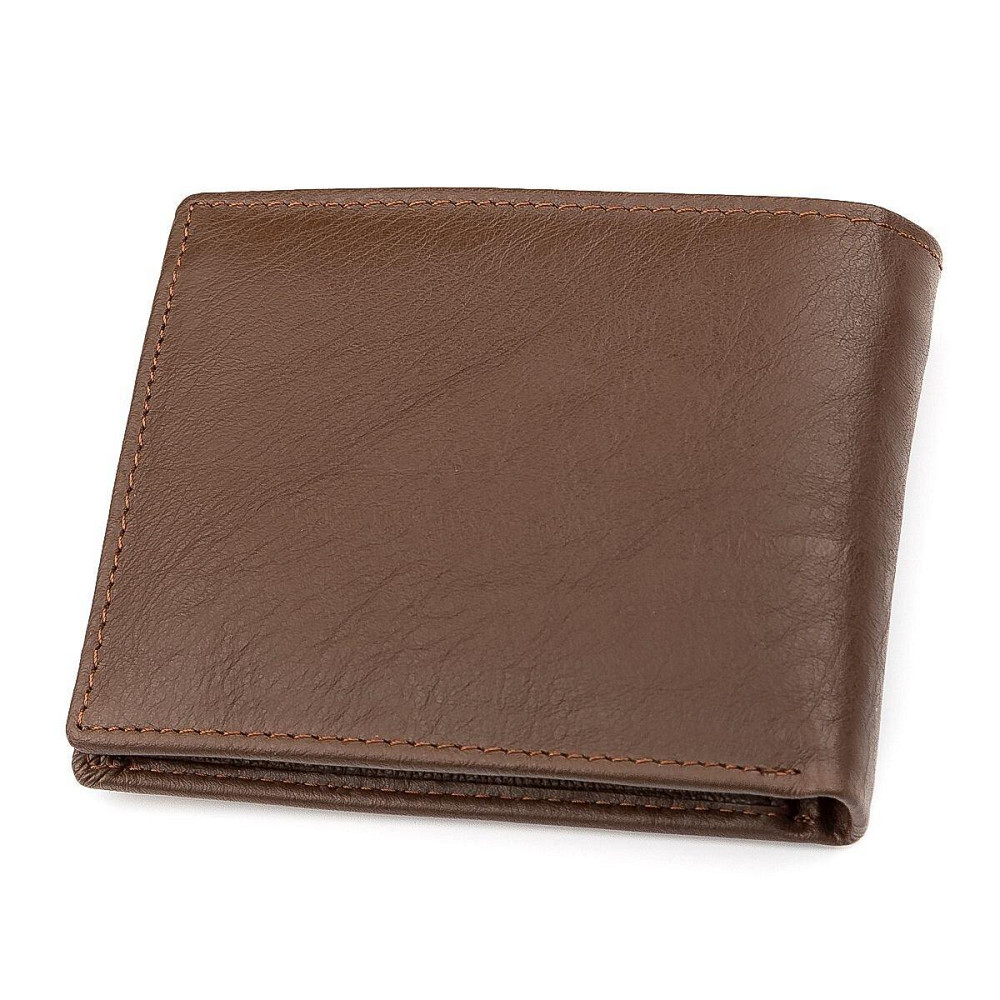 Чоловічий гаманець ST Leather 18353 (ST-1) НОВИНКА Коричневий Київ - фото 12