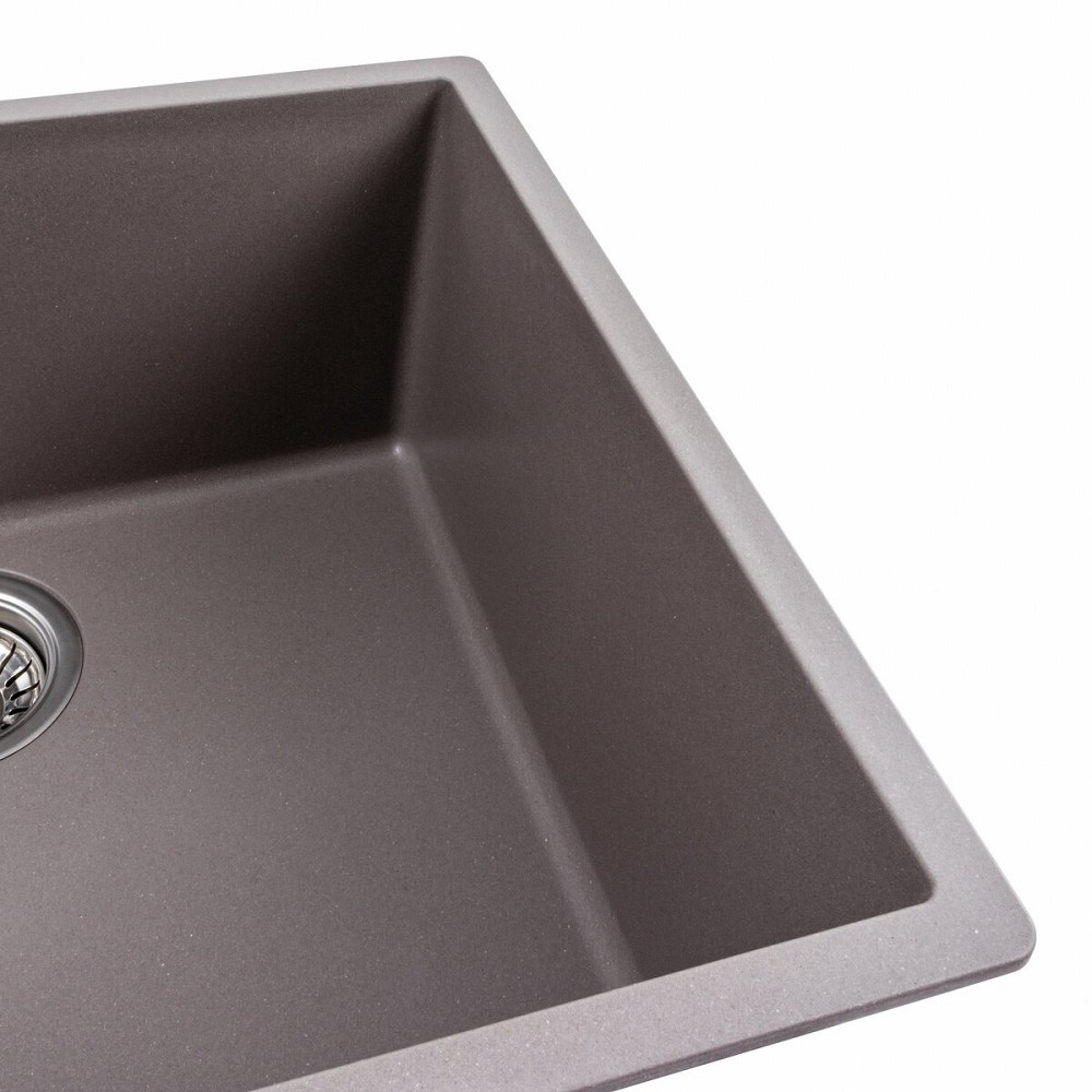 Гранітна мийка для кухні VALESO OASIS 5444 матова Дюна Коломыя - изображение 4