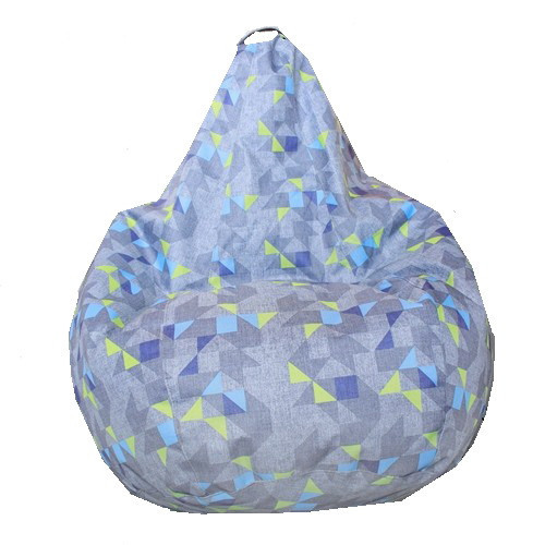 Крісло груша Принт Меланж Київ - фото 1