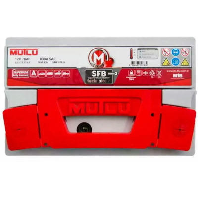 Аккумулятор автомобильный MUTLU 6СТ-78 (0) SFB LB3.78.078.A Винница - изображение 2