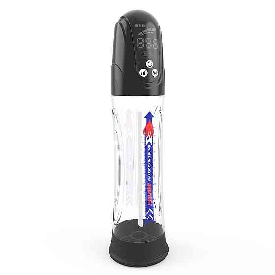 Автоматическая гидропомпа 2в1 (вода/воздух) Water Bath с LED-дисплеем, 2 режима Sex Aura Киев