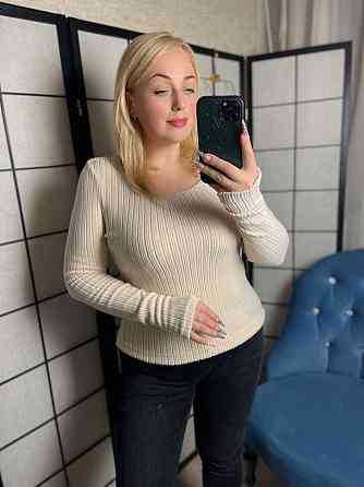 Женский базовый лонгслив с длинным рукавом ангора 