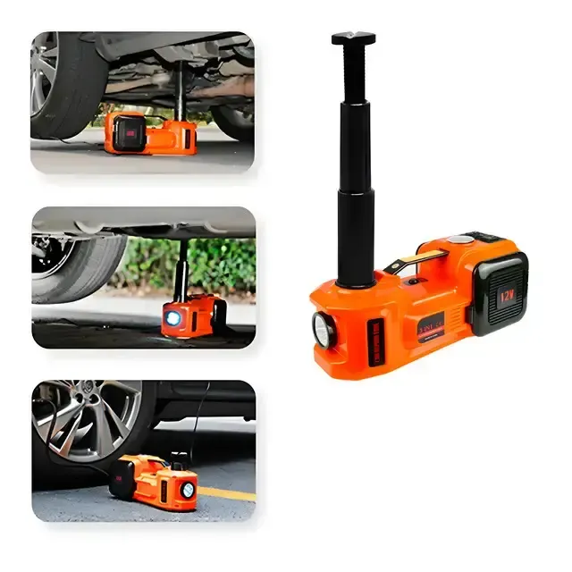 Набор электродомкрат+компрессор+фонарь до 5 тонн мощность 180w ZSY03-X 12V Коломыя - изображение 4